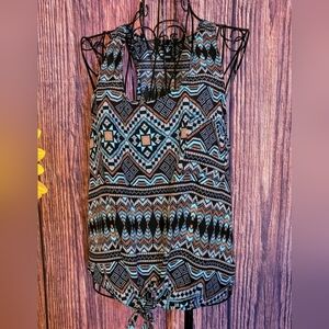 Windsor Faux Chiffon Tank Top/Crop Top